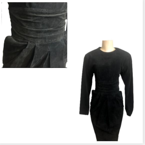 Elegant Black Long Sleeve Dress - Picture 13 of 13